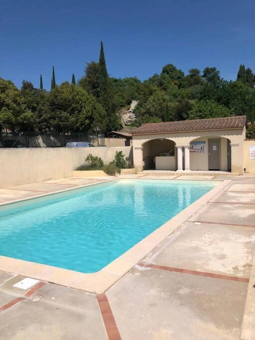 Le Provence Avec Piscine, Climatisation Et Parking Lägenhet Uzès Exteriör bild
